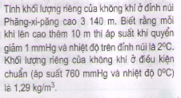 Bài 8 trang 166 sgk vật lý 10