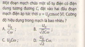 Bài 7 trang 74 sgk vật lý 12