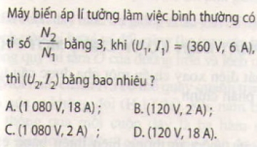 Bài 2 trang 91 sgk vật lý 12