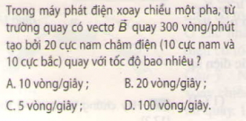 Bài 3 trang 94 sgk vật lý 12