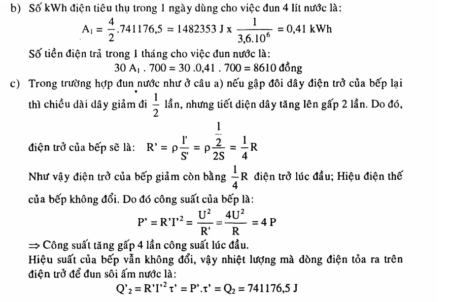 Giải bài tập Vật Lý 9 | Để học tốt Vật Lý 9